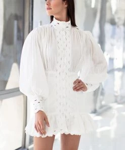 Love And Labels DRESSES Turtleneck Cut Out Mini Dress