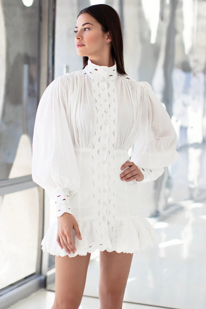 Love And Labels DRESSES Turtleneck Cut Out Mini Dress 4 Love And Labels DRESSES Turtleneck Cut Out Mini Dress