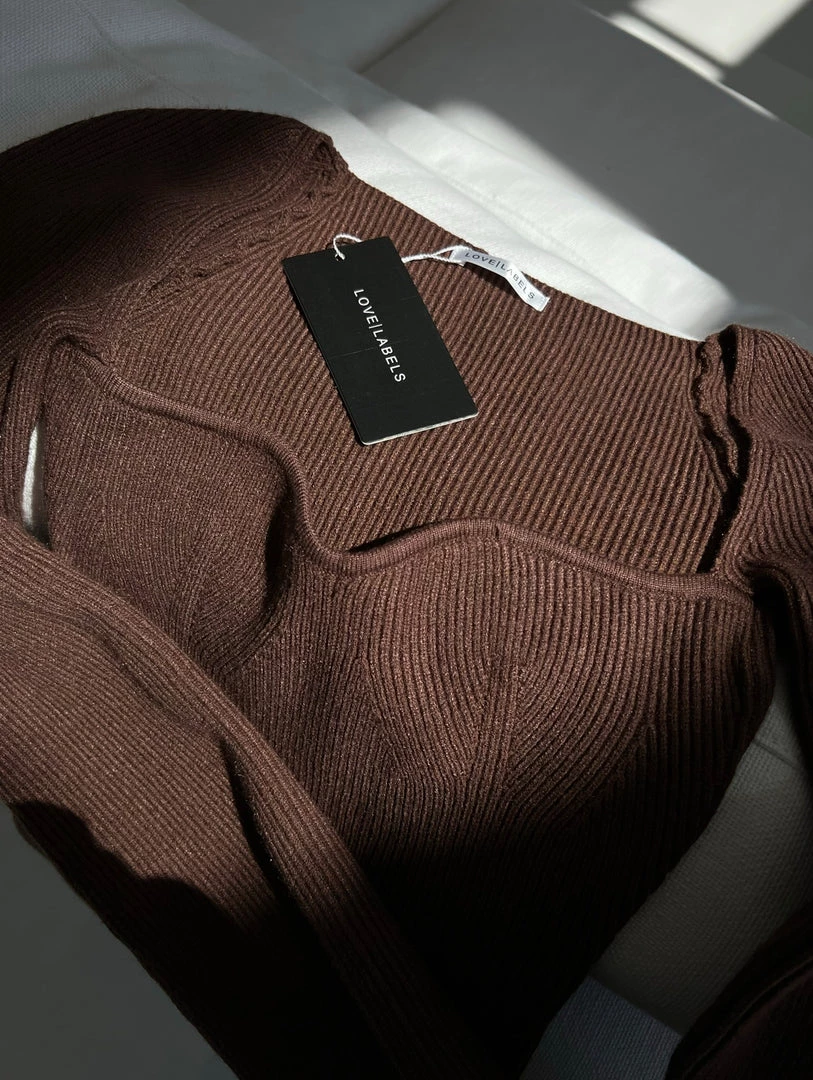 Love And Labels TOPS Ribbed Side Slit Sweater 9 Love And Labels TOPS Ribbed Side Slit Sweater