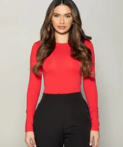 Love And Labels Round Neck Bodysuit