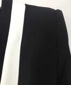 Love And Labels Black And White Gold Button Blazer BLAZERS