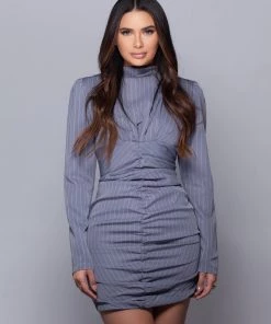 Love And Labels DRESSES Pinstripe Mini Dress