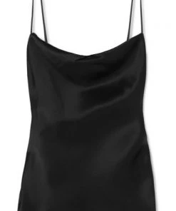 Love And Labels Satin Draped Cami