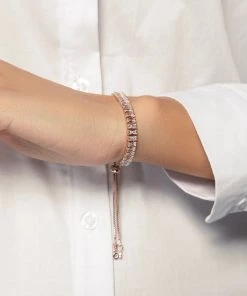 Love And Labels Adjustable Tennis Bracelet ACCESSORIES