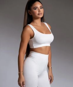 Love And Labels Crop Top + Leggings Set CLOTHING