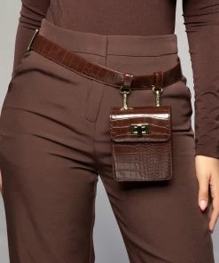 Love And Labels Vegan Leather Belt Bag