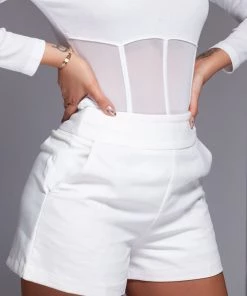 Love And Labels Woven Suit Shorts BOTTOMS