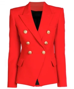 Love And Labels BACK IN STOCK Gold Button Blazer 34 Love And Labels BACK IN STOCK Gold Button Blazer