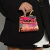 Love And Labels ACCESSORIES Mini Street Art Bag - Multi-Color