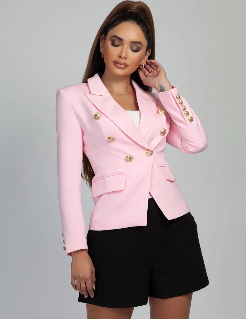 Love And Labels BACK IN STOCK Gold Button Blazer 5 Love And Labels BACK IN STOCK Gold Button Blazer