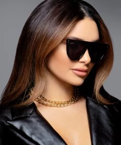 Love And Labels Flat Top Aviators