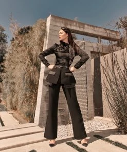 Love And Labels Detachable Peplum Pants