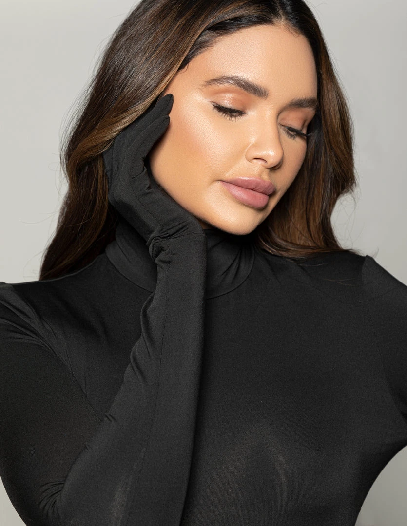 Love And Labels Turtleneck Mini Dress With Gloves NEW ARRIVALS 5 Love And Labels Turtleneck Mini Dress With Gloves NEW ARRIVALS