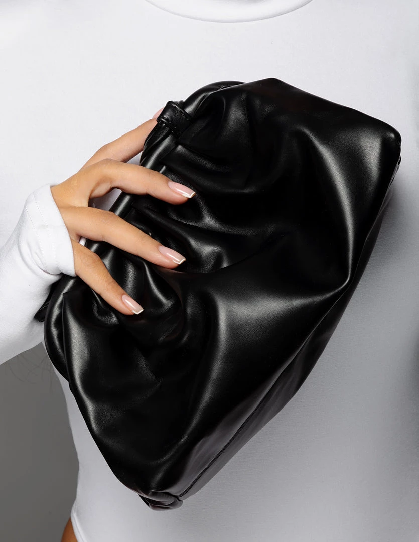 Love And Labels ACCESSORIES Leather Pouch - Black 3 Love And Labels ACCESSORIES Leather Pouch - Black