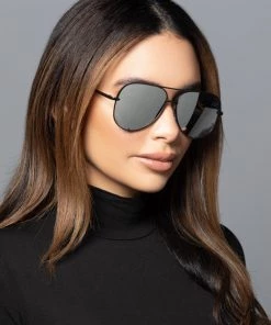 Love And Labels NEW ARRIVALS Aviators - Black