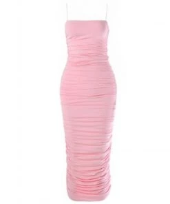 Love And Labels Ruched Bodycon Dress DRESSES