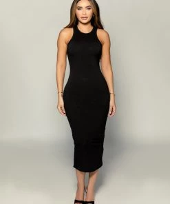 Love And Labels Sleeveless Tank Maxi Dress