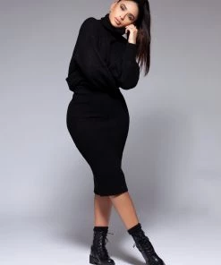 Love And Labels Ribbed Knit Set CLOTHING