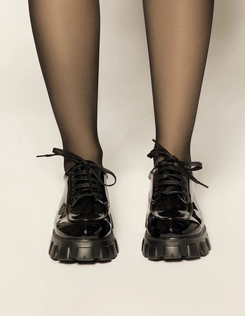 Love And Labels NEW ARRIVALS Patent Leather Lace-Up Shoes 4 Love And Labels NEW ARRIVALS Patent Leather Lace-Up Shoes