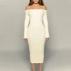 Love And Labels NEW ARRIVALS Off Shoulder Midi Dress 2 Love And Labels NEW ARRIVALS Off Shoulder Midi Dress