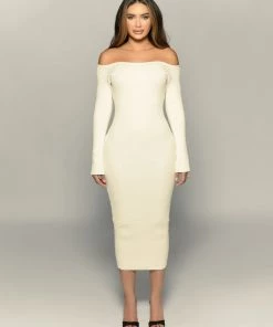 Love And Labels NEW ARRIVALS Off Shoulder Midi Dress