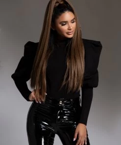 Love And Labels Puff Sleeve Top