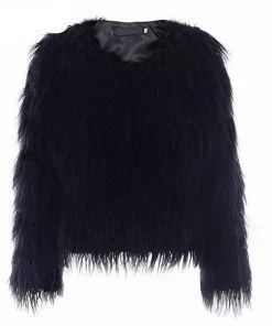 Love And Labels Shaggy Faux Fur Jacket COATS