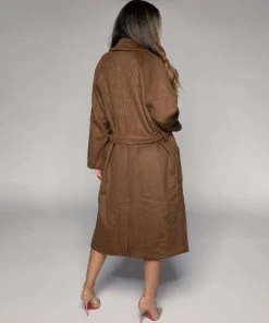 Love And Labels Wrap Wool Coat NEW ARRIVALS