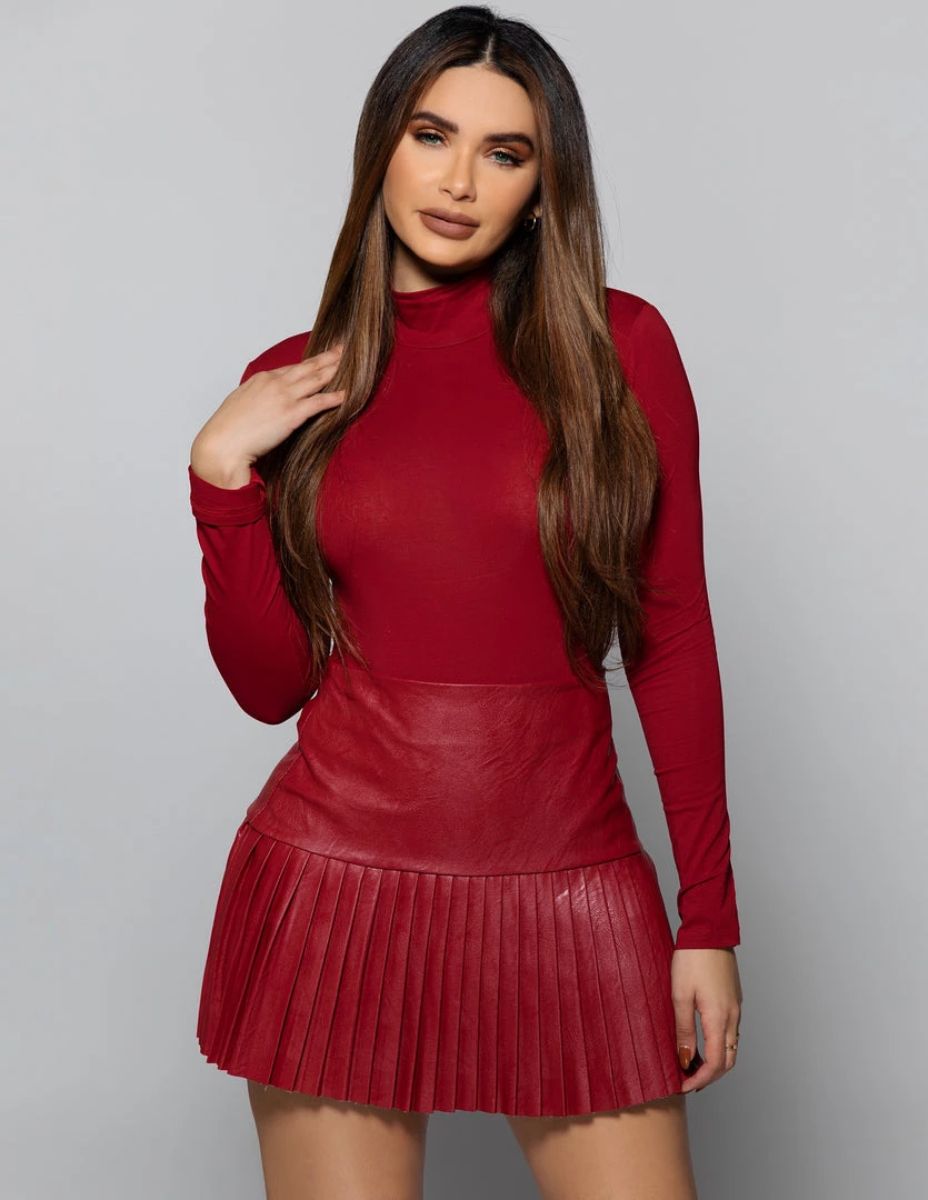 Love And Labels CLOTHING Turtleneck Bodysuit 4 Love And Labels CLOTHING Turtleneck Bodysuit