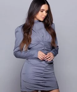 Love And Labels DRESSES Pinstripe Mini Dress