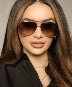 Love And Labels Brown Aviators NEW ARRIVALS