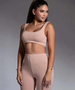 Love And Labels Crop Top + Leggings Set CLOTHING