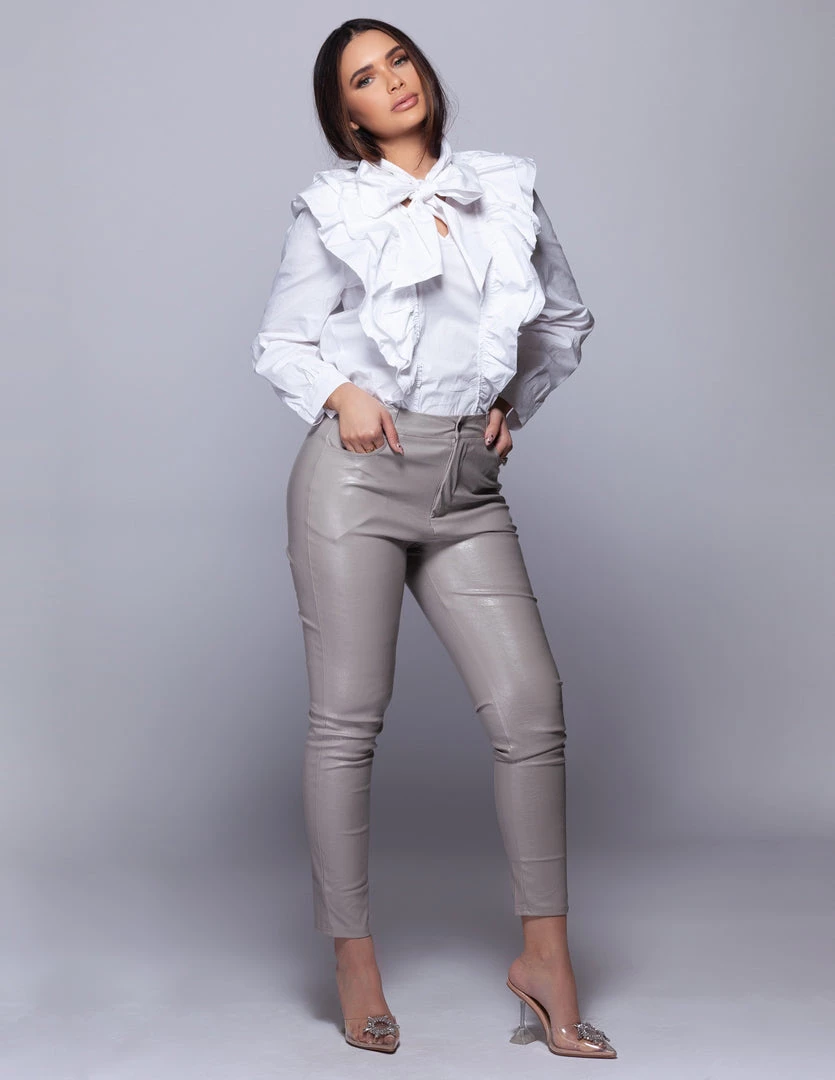 Love And Labels BOTTOMS Vegan Crocodile Pants 8 Love And Labels BOTTOMS Vegan Crocodile Pants