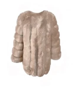 Love And Labels Faux Fur Coat CLOTHING