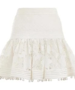 Love And Labels Lined Embellished Skirt BOTTOMS