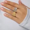 Love And Labels NEW ARRIVALS 18k Gold Plated Stainless Steel Ring