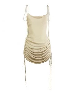 Love And Labels DRESSES Drawstring Satin Dress