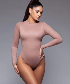Love And Labels High Neck Long Sleeve Bodysuit
