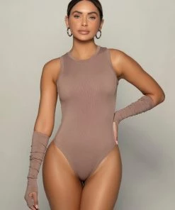 Love And Labels Ribbed Bodysuit With Removable Sleeves NEW ARRIVALS