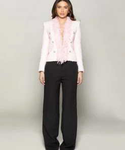 Love And Labels Pearl + Stone Tweed Jacket NEW ARRIVALS