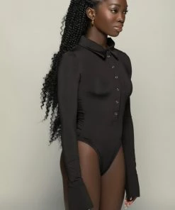 Love And Labels Buttoned Collar Bodysuit NEW ARRIVALS