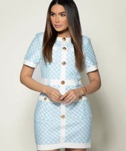 Love And Labels Checkered Mini Dress NEW ARRIVALS 10 Love And Labels Checkered Mini Dress NEW ARRIVALS