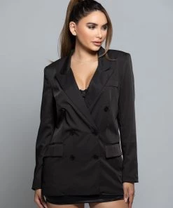 Love And Labels Oversized Boyfriend Blazer DRESSES