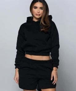 Love And Labels Shorts + Hoodie Set