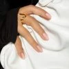 Love And Labels NEW ARRIVALS 18K Gold Plated Initial Ring