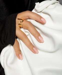 Love And Labels NEW ARRIVALS 18K Gold Plated Initial Ring