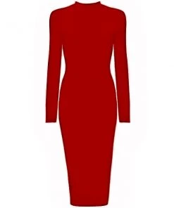 Love And Labels High Neck Midi Dress 8 Love And Labels High Neck Midi Dress