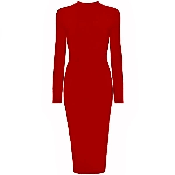 Love And Labels High Neck Midi Dress 5 Love And Labels High Neck Midi Dress