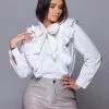 Love And Labels Ruffle Collar Shirt