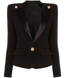 Love And Labels Collar Button Blazer BLAZERS